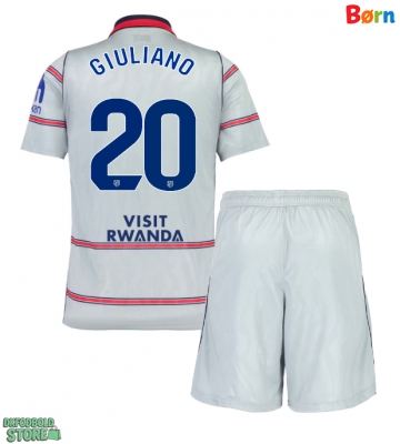 Atletico Madrid Giuliano Simeone #20 Replika Babytøj Tredje sæt Børn 2026-27 Kortærmet (+ Korte bukser)